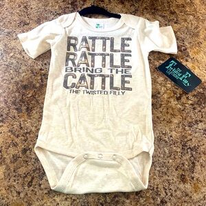 Rattle Rattle Bring The Cattle Onesie